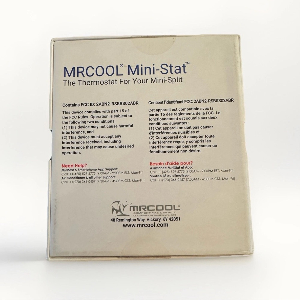 MRCOOL Mini-Stat Smart Ductless Thermostat (New Open Box) Mini Split Module Unit - Picture 5 of 5